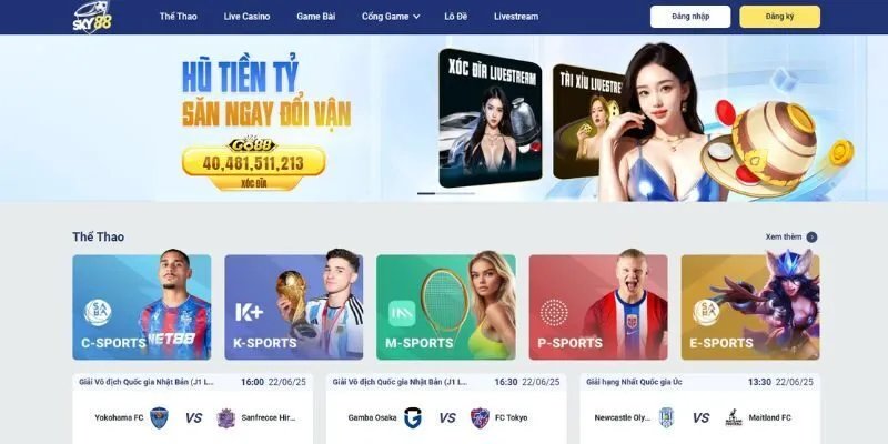 Giới thiệu đôi nét về nhà cái Sky88