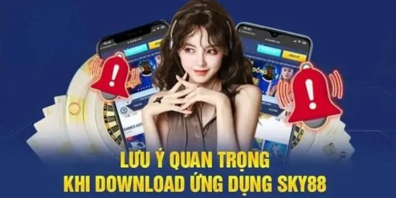 Những lưu ý quan trọng khi tải ứng dụng Sky88 về thiết bị