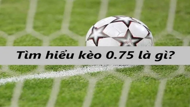 kèo chấp nửa một (0.75) nghĩa là gì